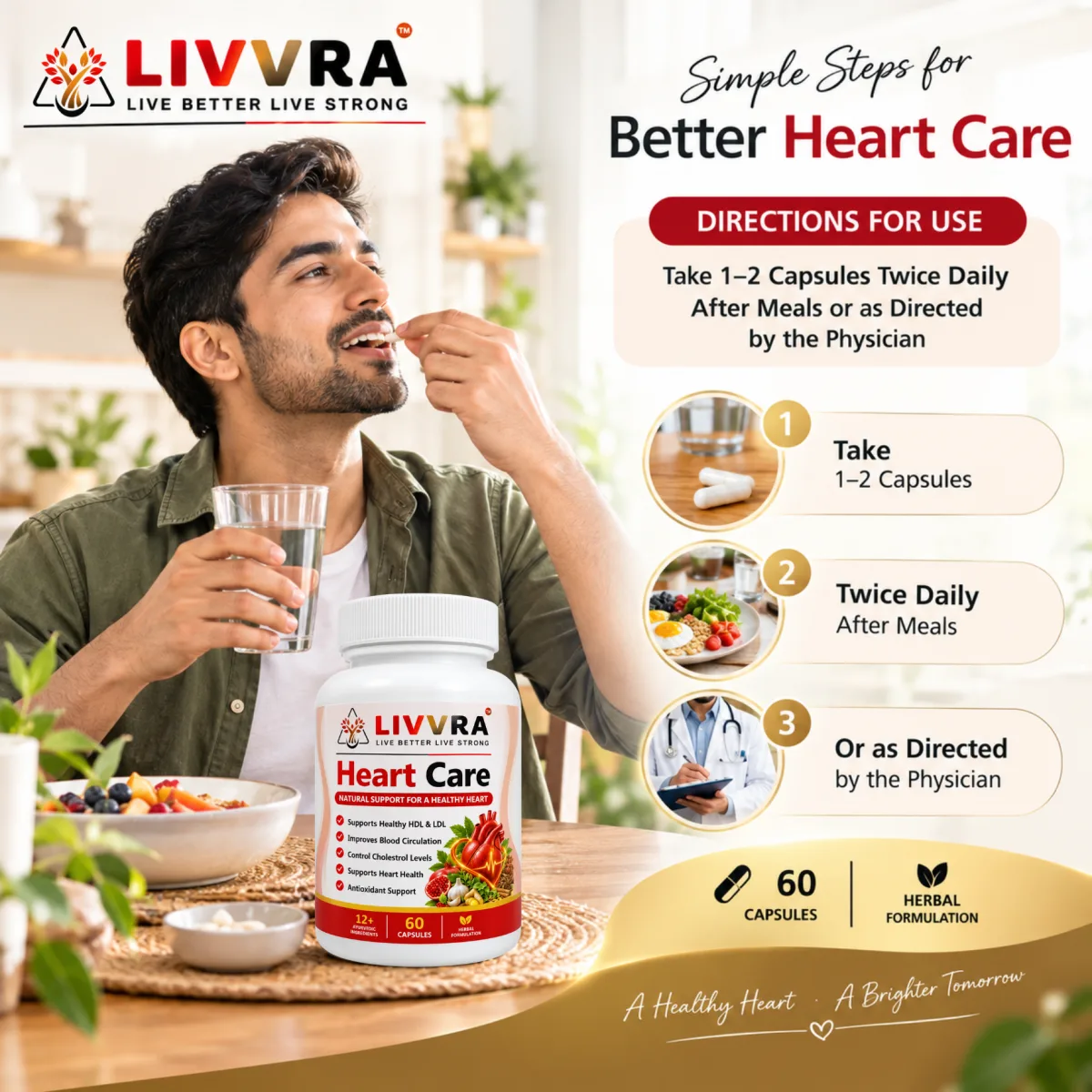 Livvra Heart Care 60 Capsules