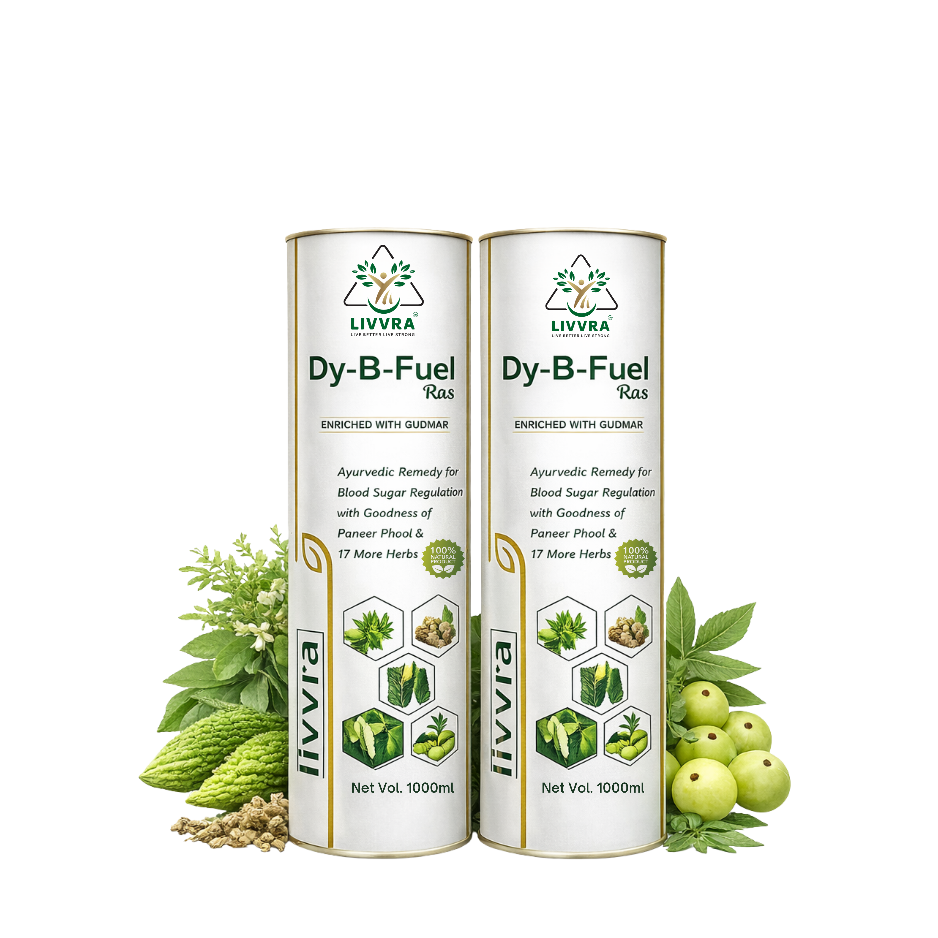 ✨ LIVVRA Dy-B-Fuel RAS Combo Pack (1000ml x 2) – 20% OFF