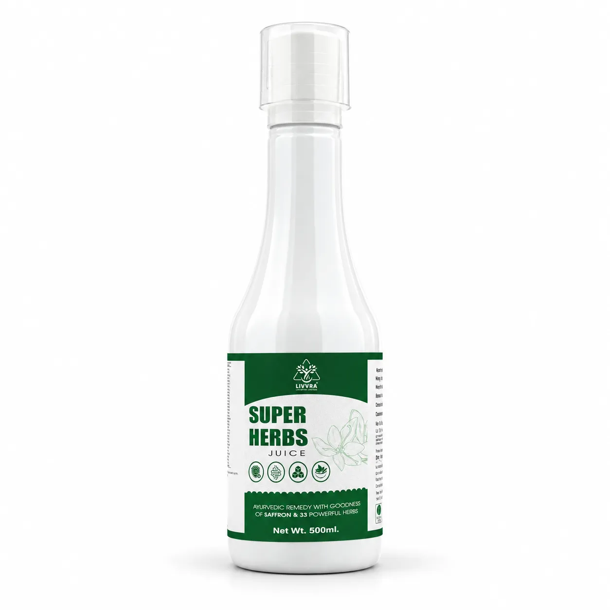 🌱 Super Herbs Juice – 33 Powerful Ayurvedic Herbs (500ml)