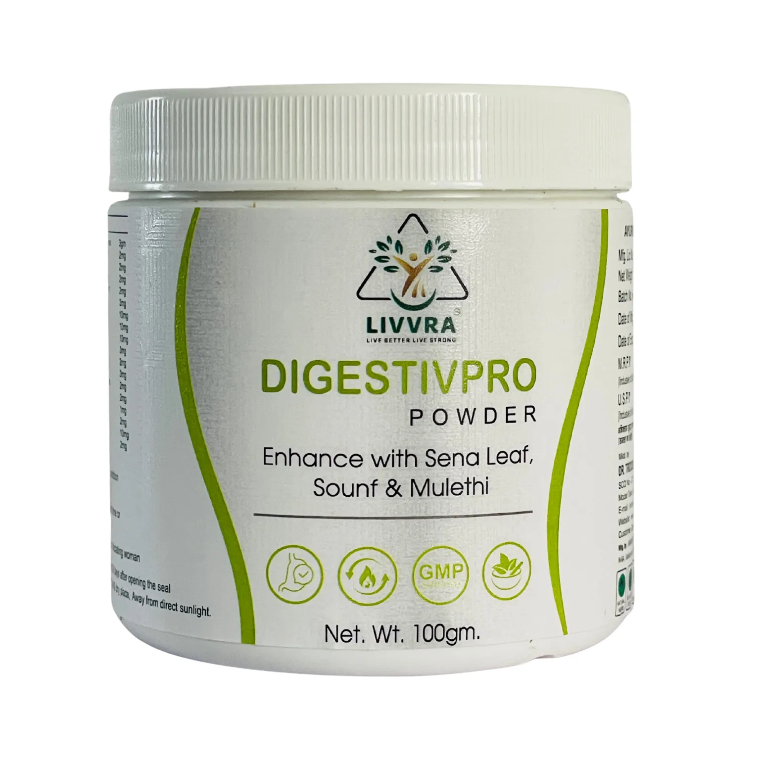 LIVVRA DigestivPro Powder — Gut Cleanse & Digestion (100g)