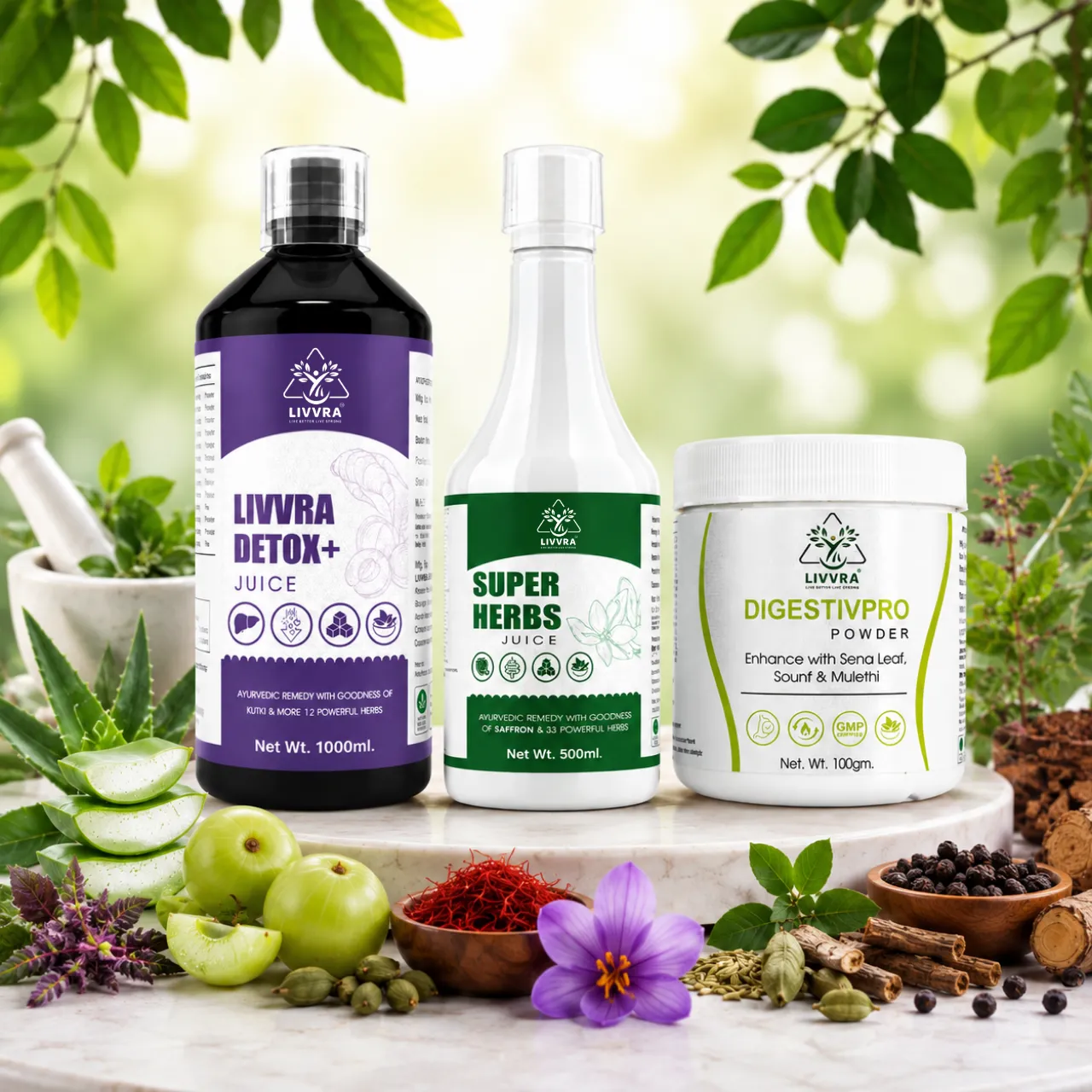 LIVVRA Detox+ Full Body Cleanse Kit — 45 Days