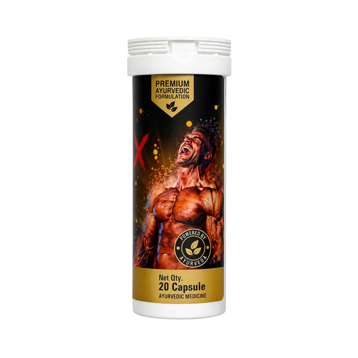 LIVVRA MenPower 10X | Ayurvedic Men's Vitality Capsules | 14+ Powerful Herbs